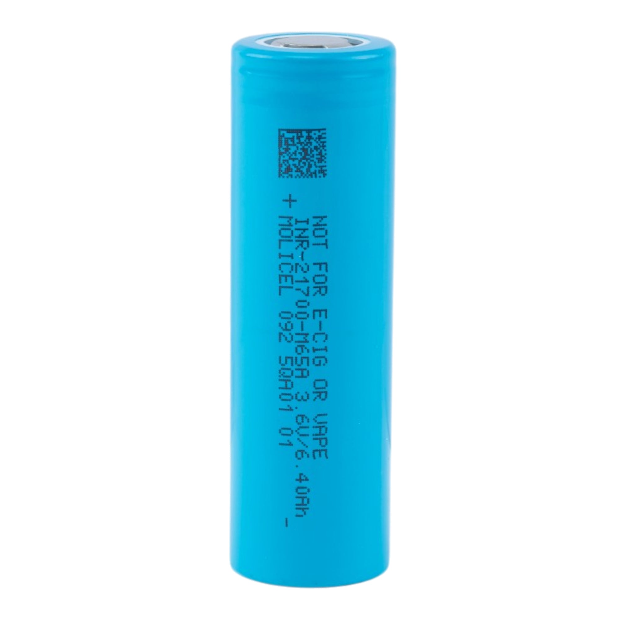 Molicel M65A 21700 – 6500mAh 322 Wh/kg Lithium-Ion Cell
