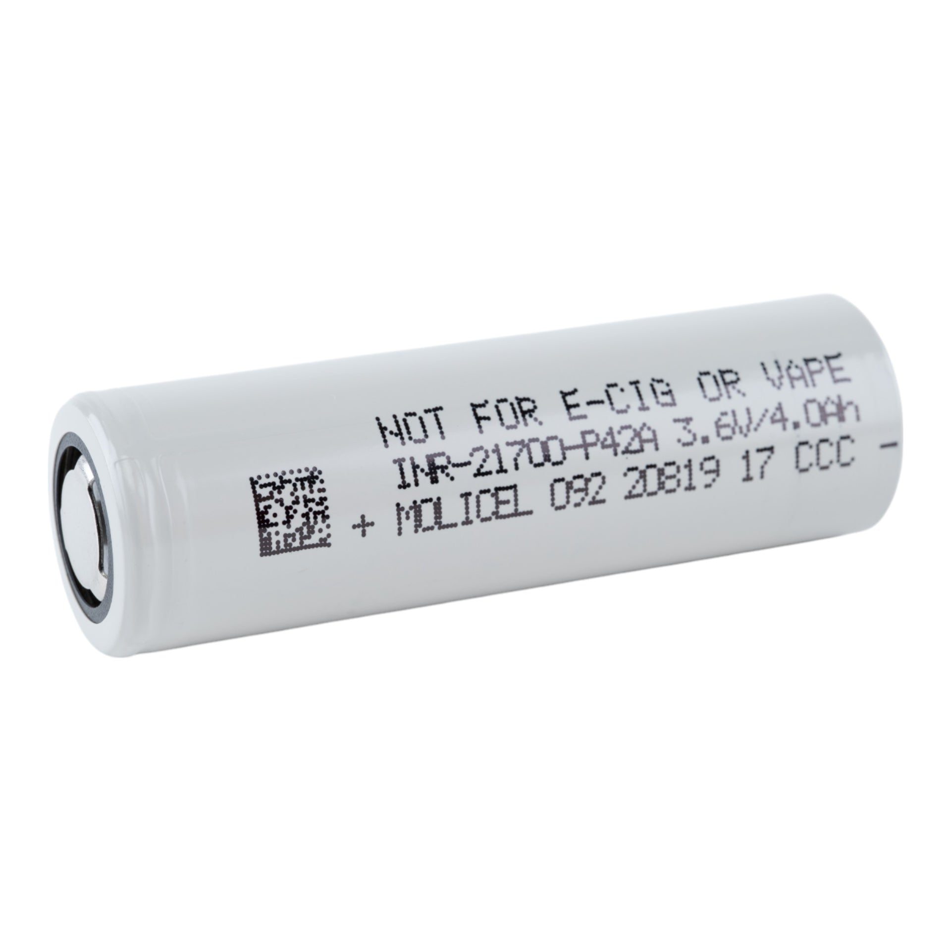 Molicel P42A 21700 4200mAh 45A Lithium-Ion Battery Molicel P42A 21700 4200mAh 45A Lithium-Ion Battery