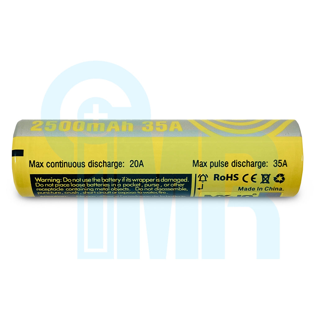 MXJO 18650 2500mAh 20A Battery