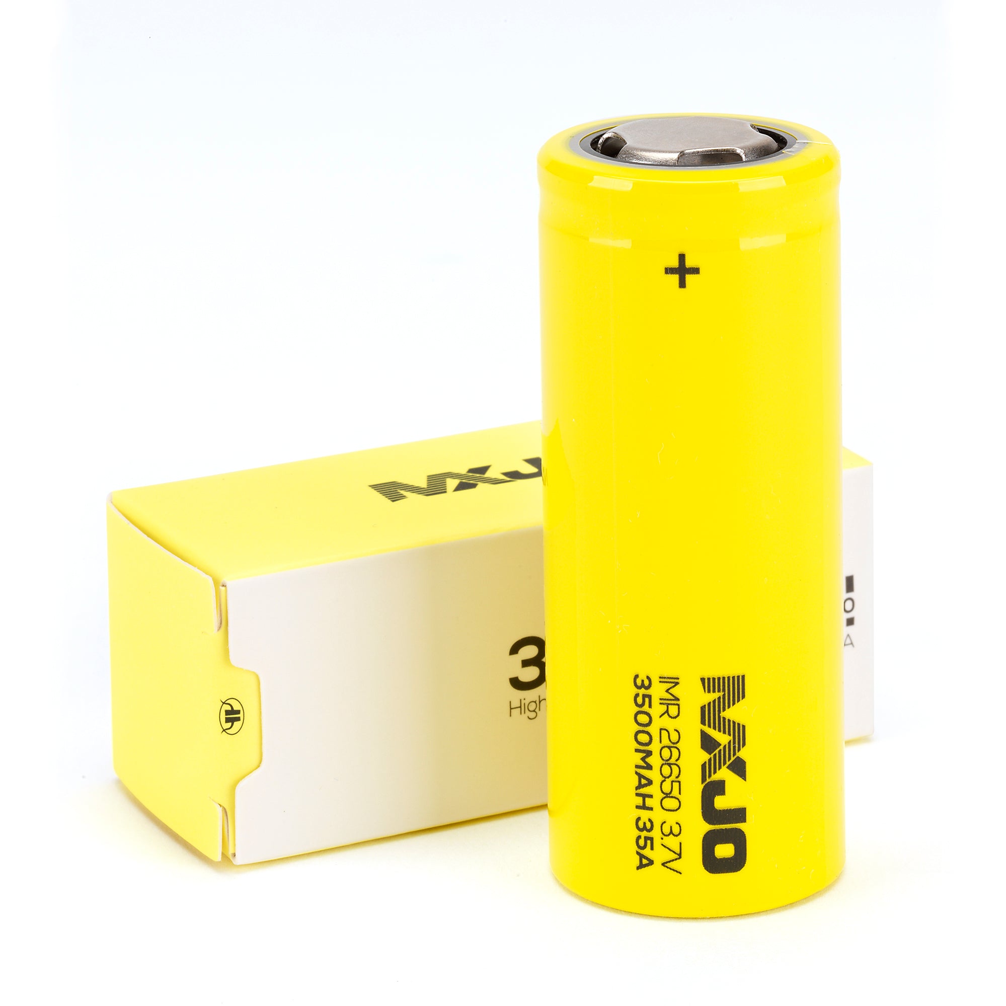 MXJO 26650 3500mAh High Output Lithium-Ion Rechargeable Battery