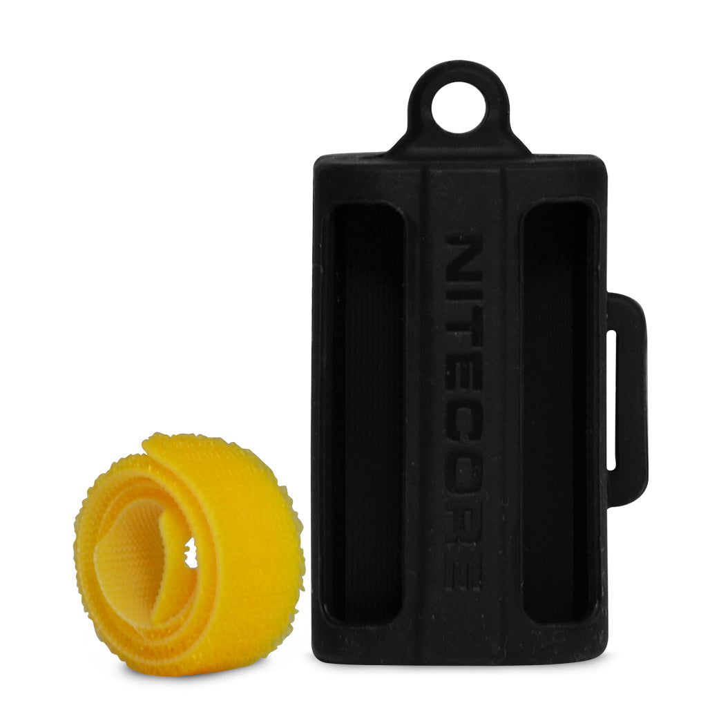 Nitecore NBM40 Silicone 18650 Battery Case (4 Cells) - Black