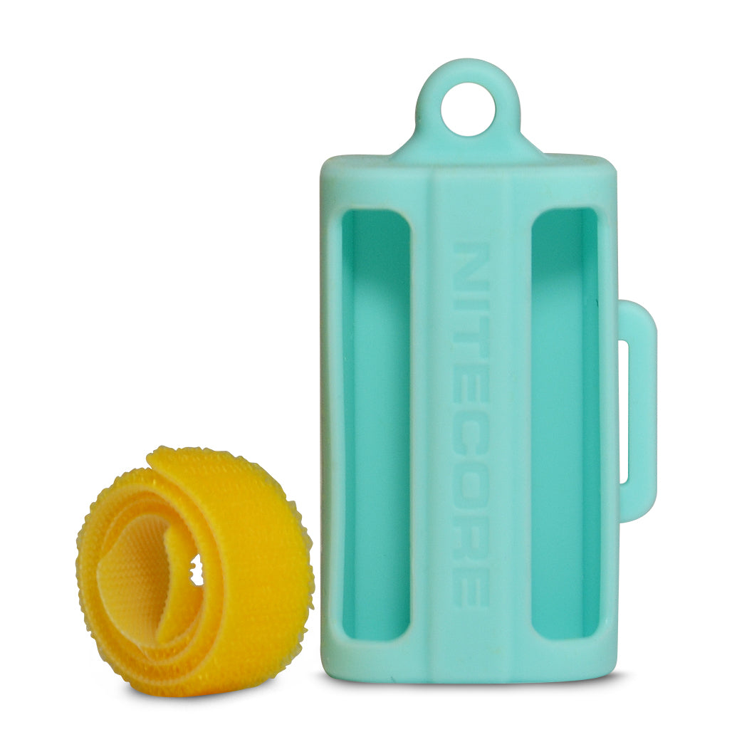 Nitecore NBM40 Silicone 18650 Battery Case (4 Cells) - Teal