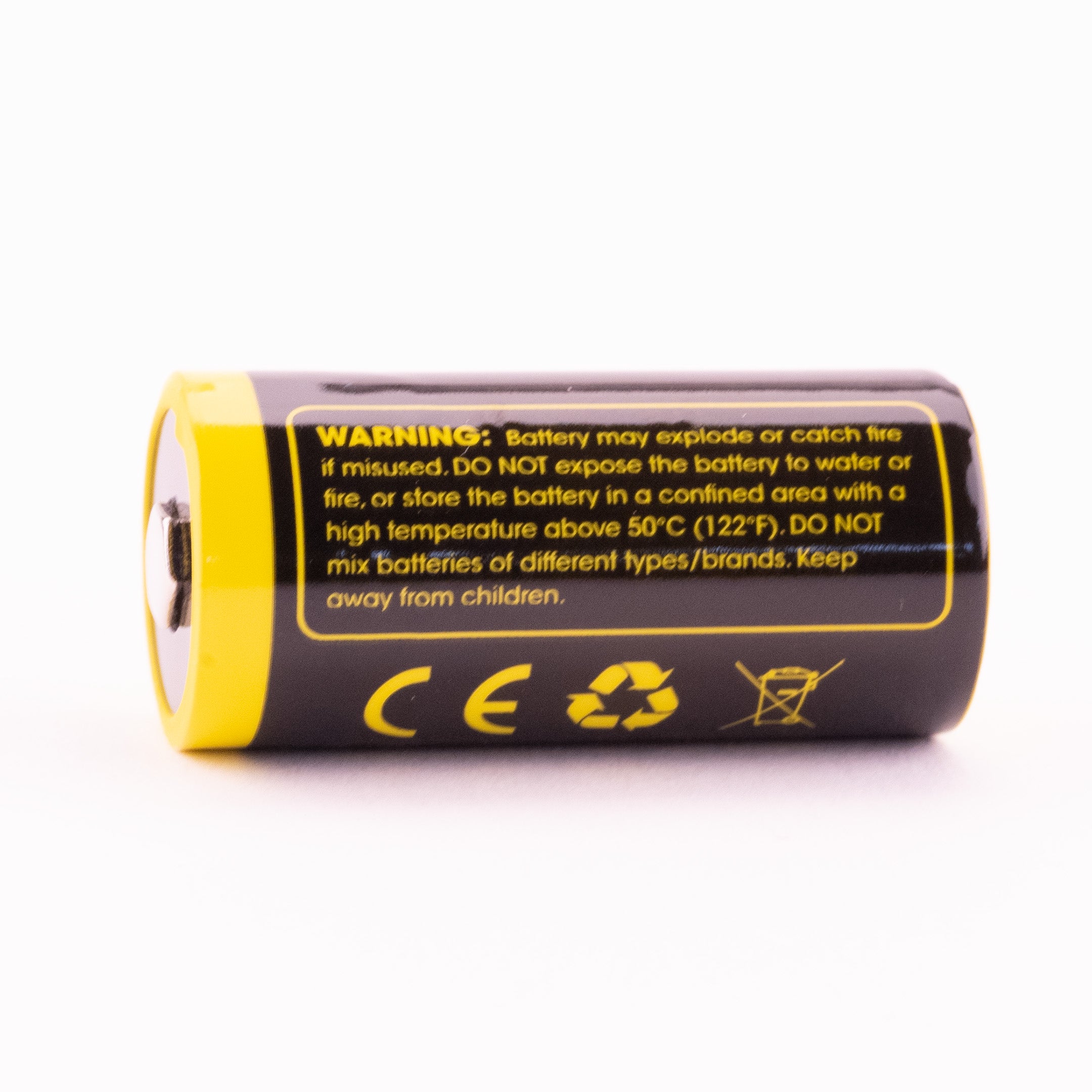 Nitecore NL169R 16340 950mAh Battery - Protected Button Top