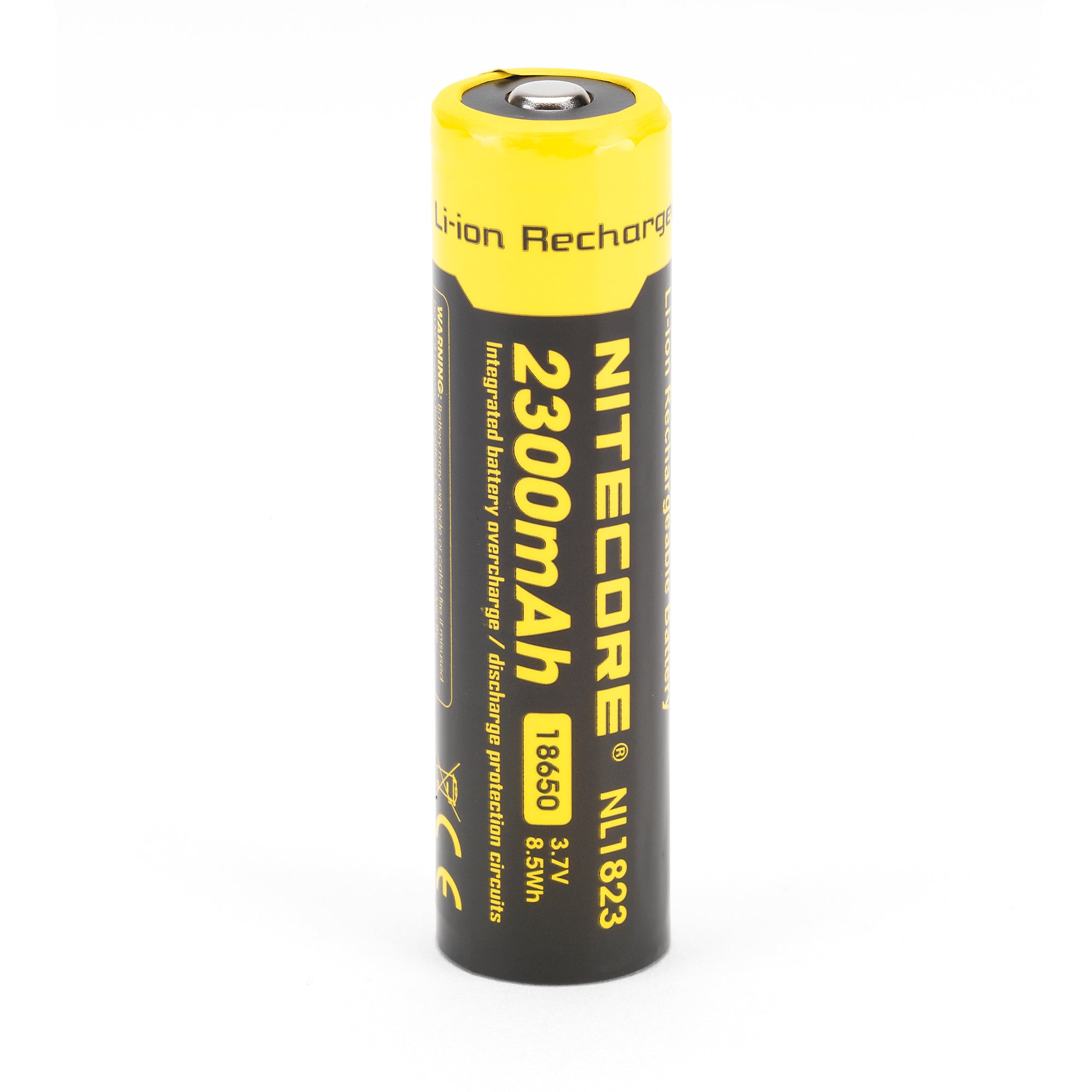 Nitecore NL183 Button Top 18650 Rechargeable Battery