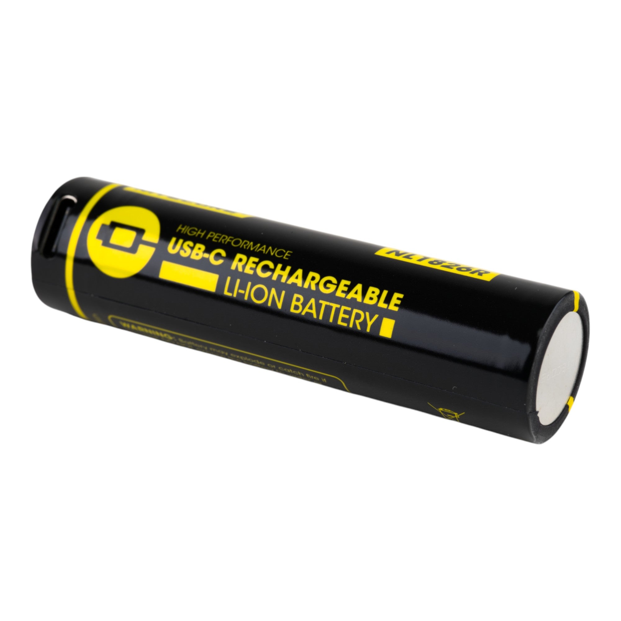 Nitecore NL1826R Protected 18650 Button Top USB-C Battery