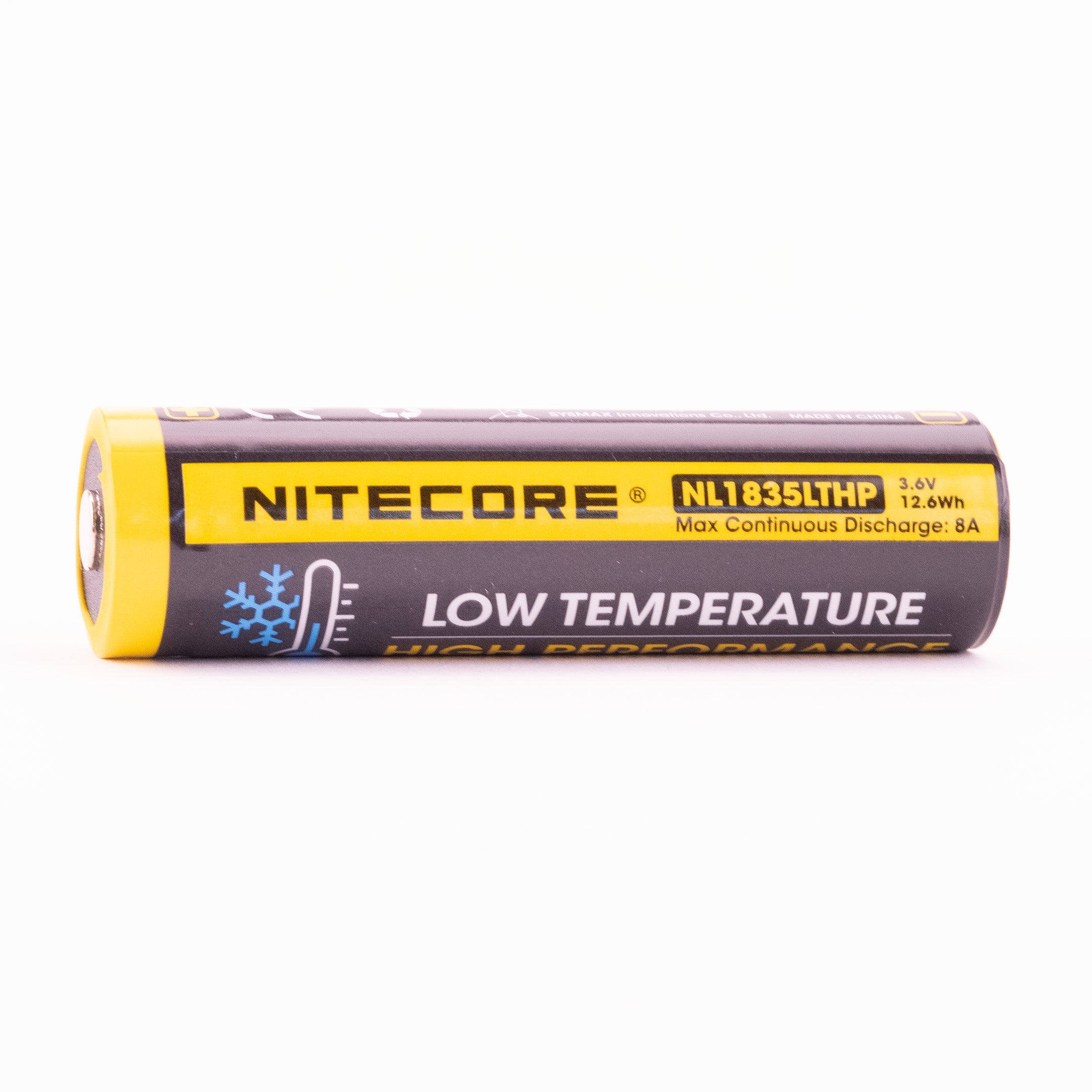 Nitecore NL1835LTHP 18650 3500mAh 8A Battery - Protected Button Top