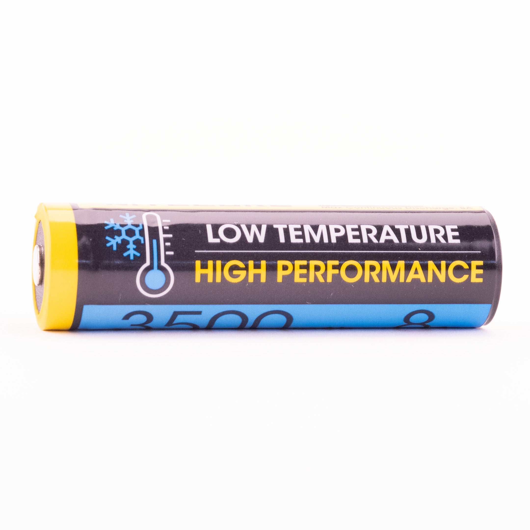 Nitecore NL1835LTHP 18650 3500mAh 8A Battery - Protected Button Top