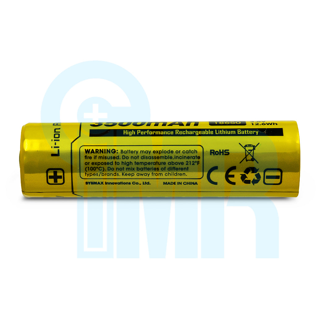 Nitecore NL1835 18650 3500mAh Battery - Protected Button Top