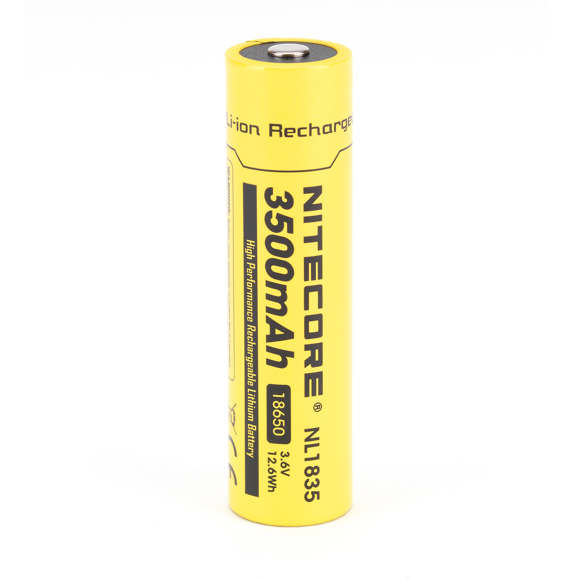 Nitecore NL1835 18650 3500mAh Battery - Protected Button Top