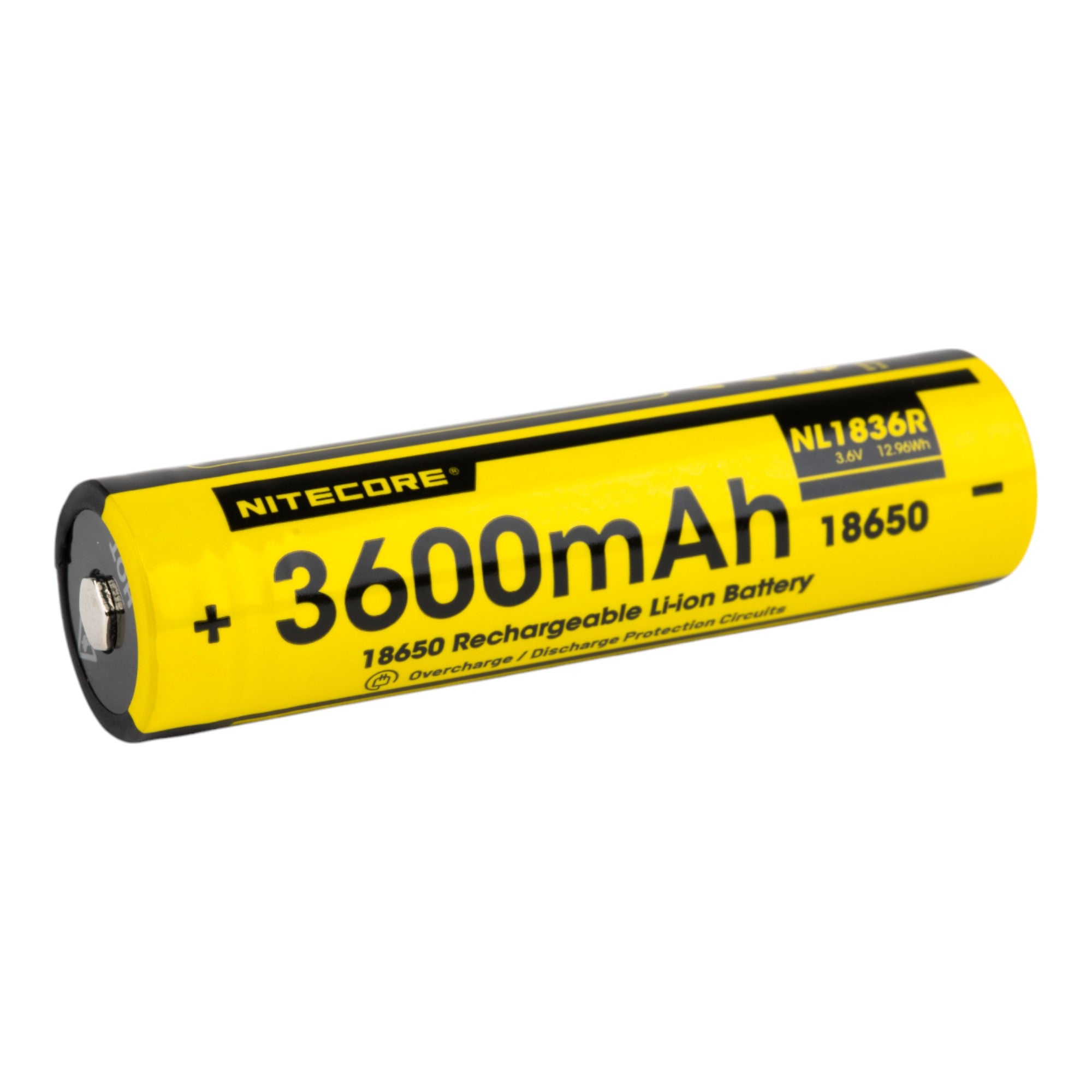 Nitecore 18650 NL1836R 3600mAh USB-C Rechargeable Battery