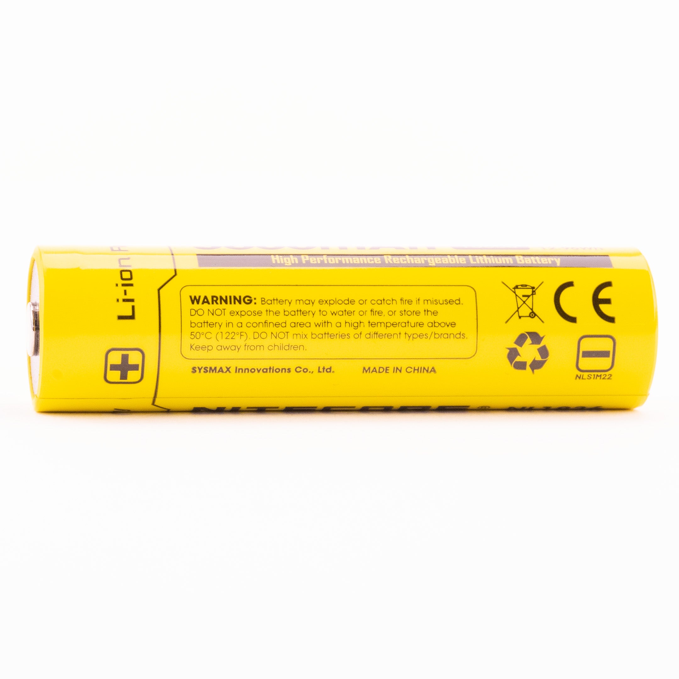 Nitecore NL1836 18650 3600mAh Battery - Protected Button Top