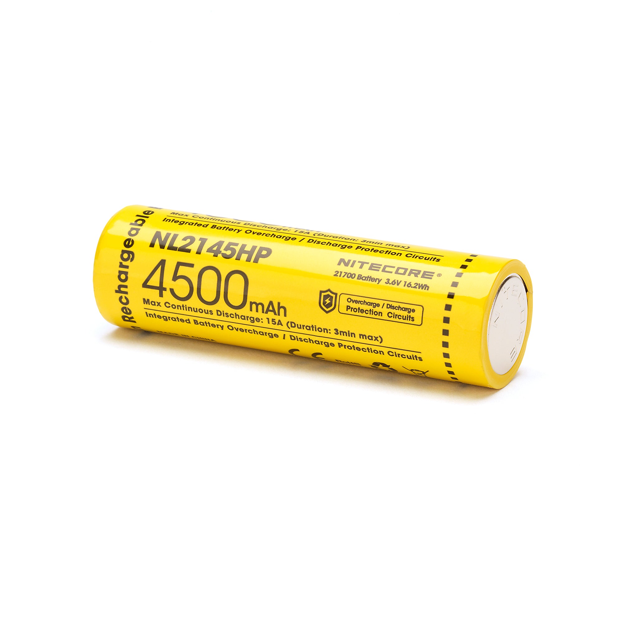 Nitecore NL2145HP High Drain 21700 Rechargeable Battery