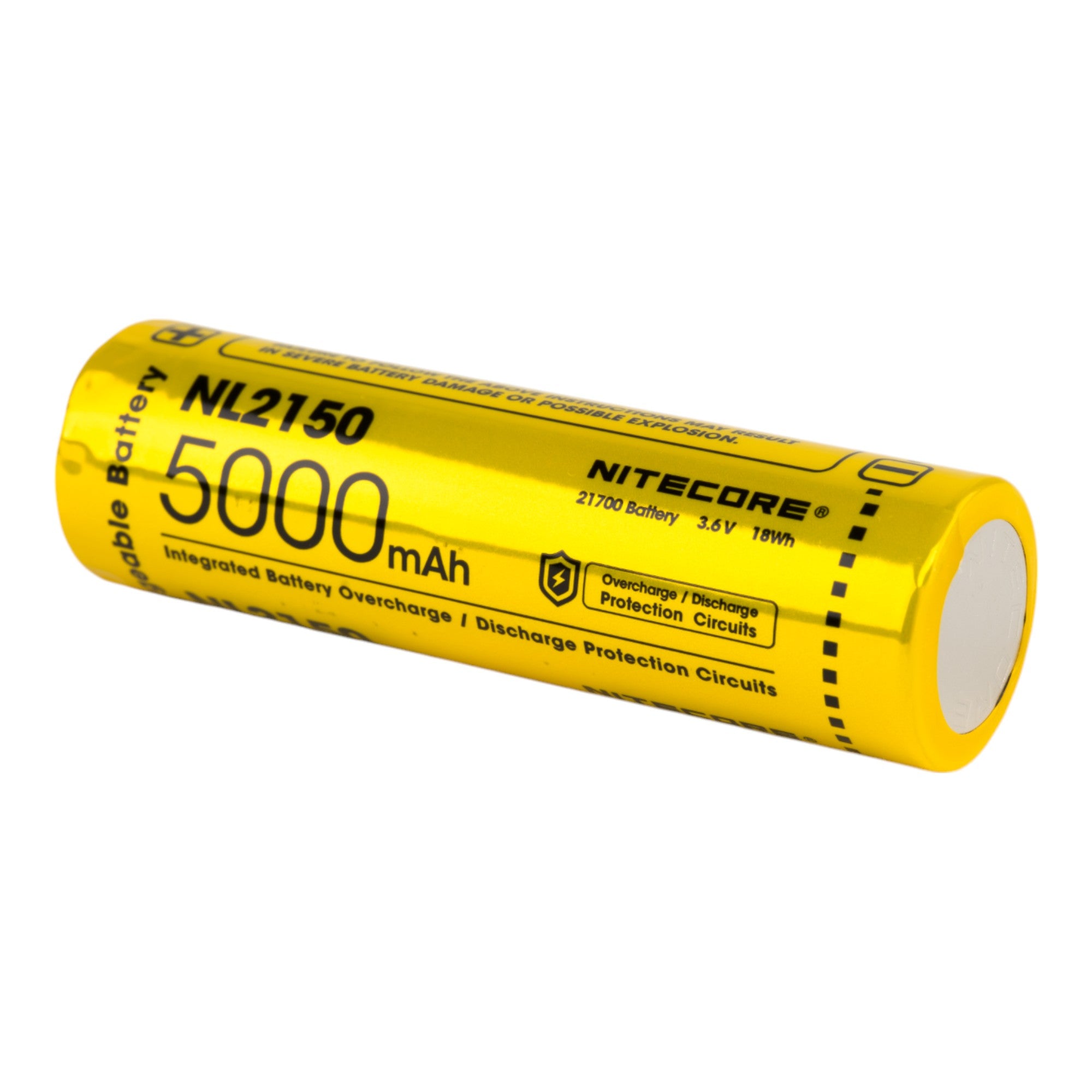 Nitecore 21700 NL2150 5000mAh Lithium-Ion Battery