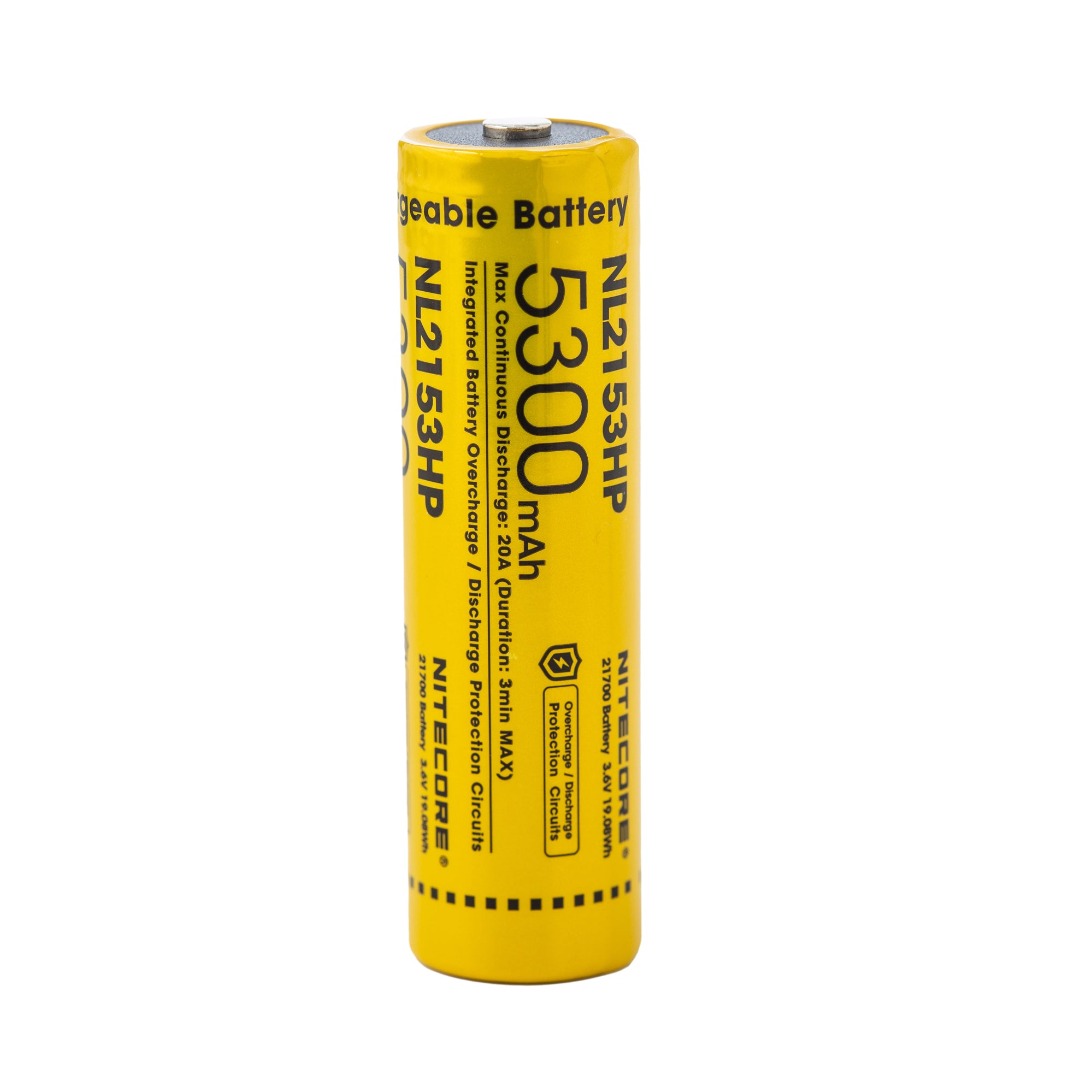 Nitecore NL2153HP High Drain 21700 Rechargeable Battery