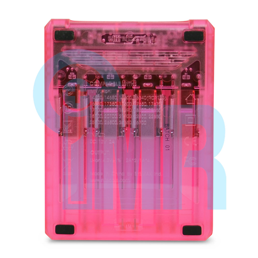 Nitecore Q4 4 Channel Battery Charger - Pink