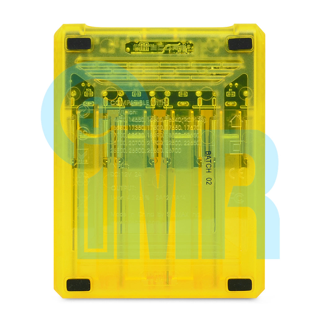 Nitecore Q4 4 Channel Battery Charger - Yellow