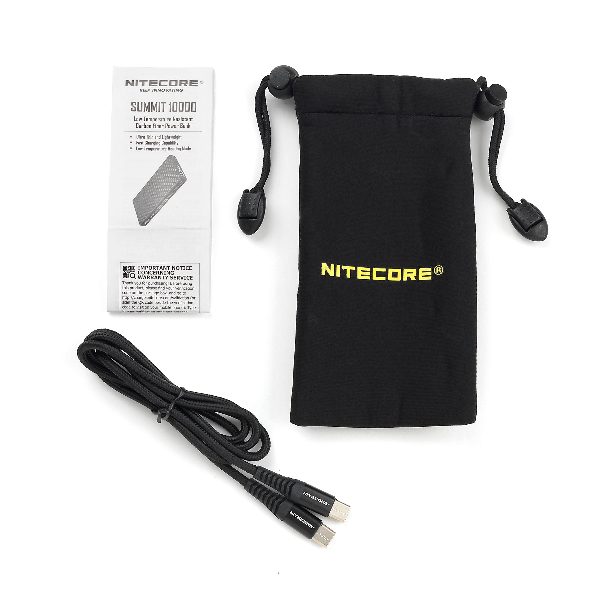 Nitecore Summit 10000 Low Temperature Power Bank - 10,000mAh