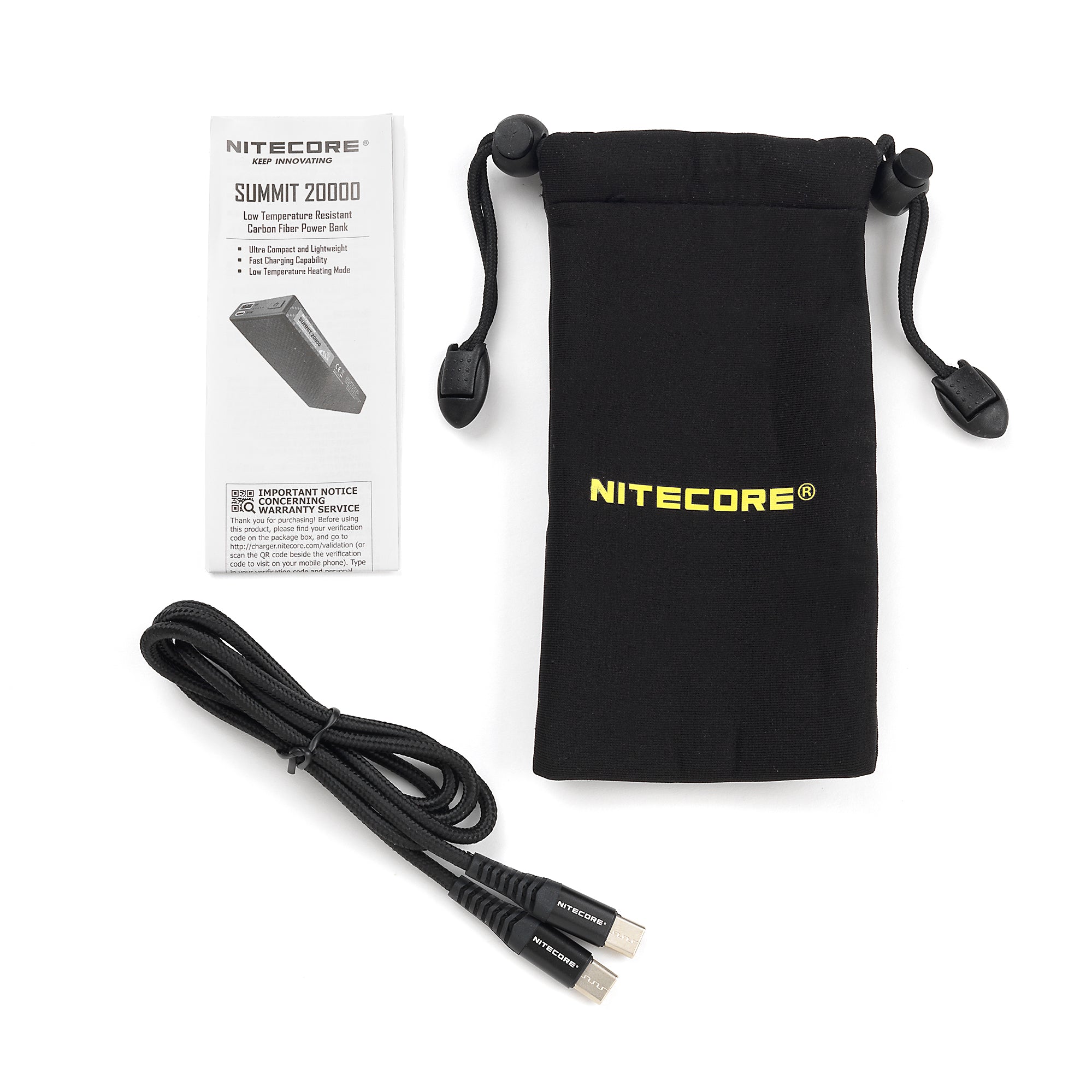 Nitecore Summit 20000 Low Temperature Power Bank - 20,000mAh