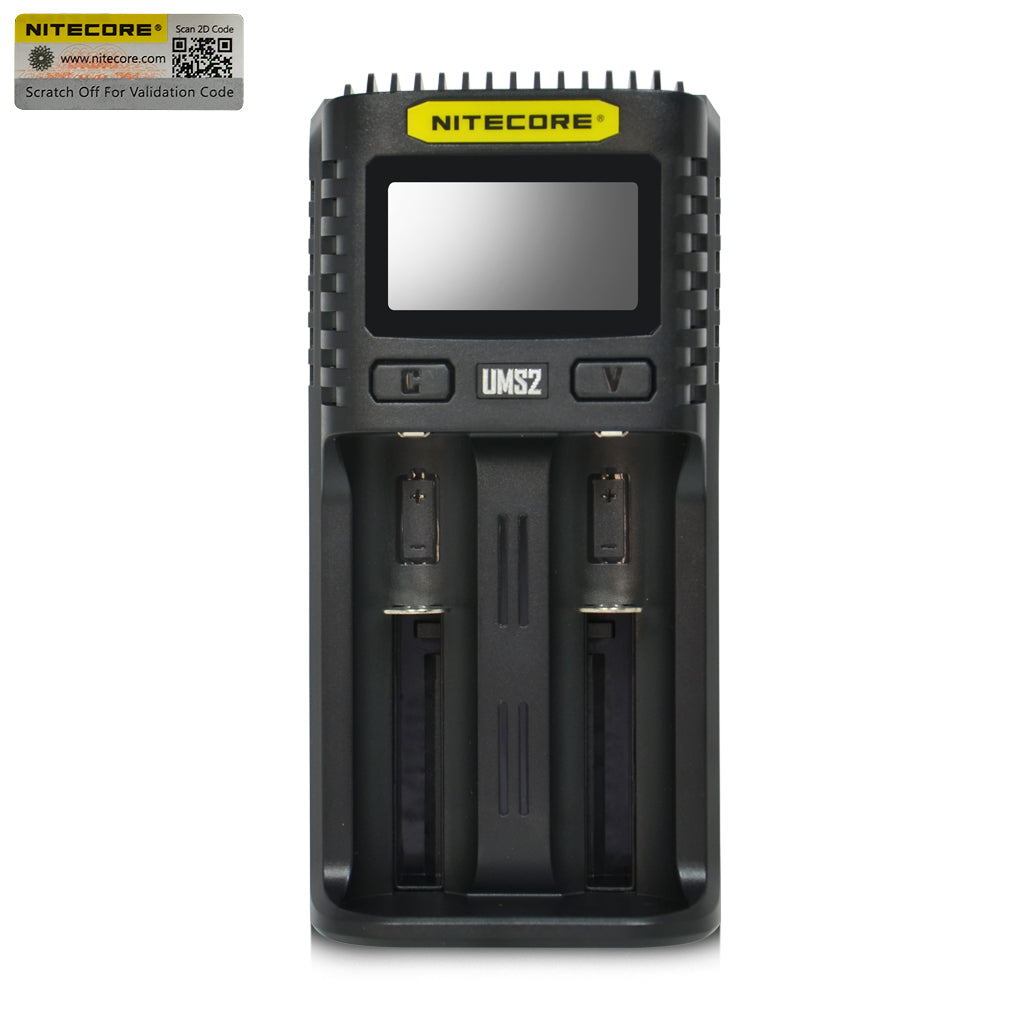 Nitecore UM2 2 Channel Digital Battery Charger