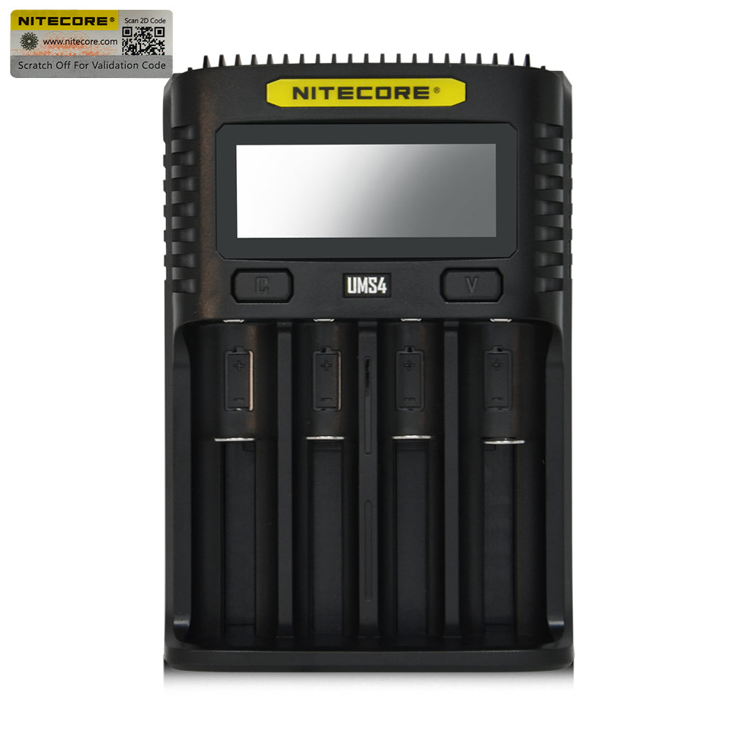 Nitecore UMS4 4 Channel Digital Battery Charger