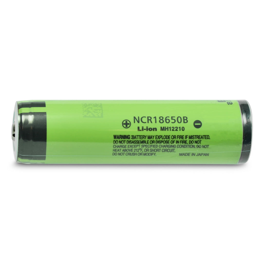 Panasonic NCR18650B 3350mAh 4.87A Battery - Protected Button Top