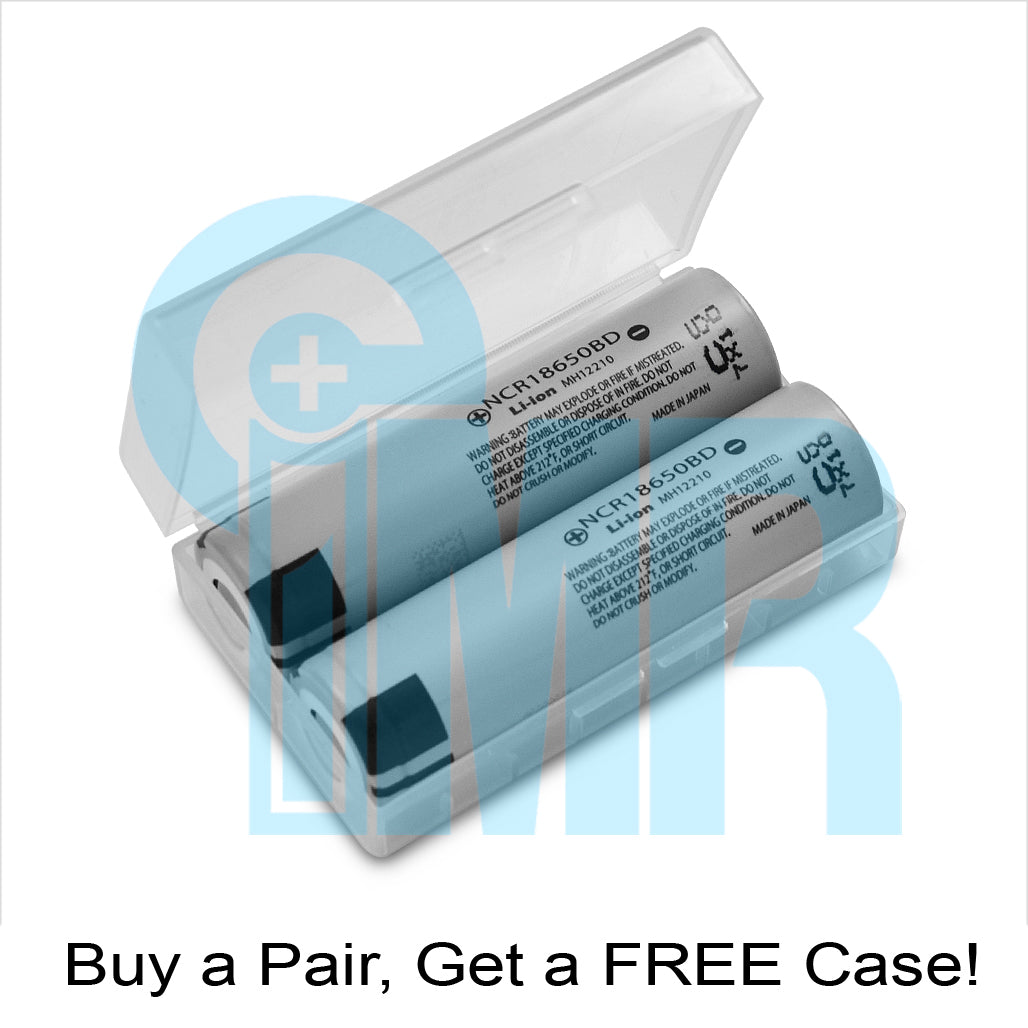 Panasonic NCR18650BD 3180mAh 10A Battery