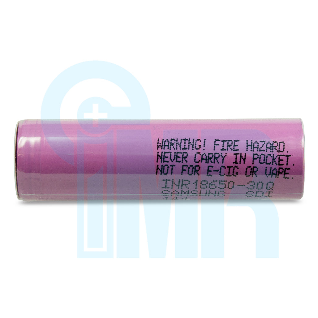 Samsung 30Q 18650 3000mAh 15A Battery - Button Top