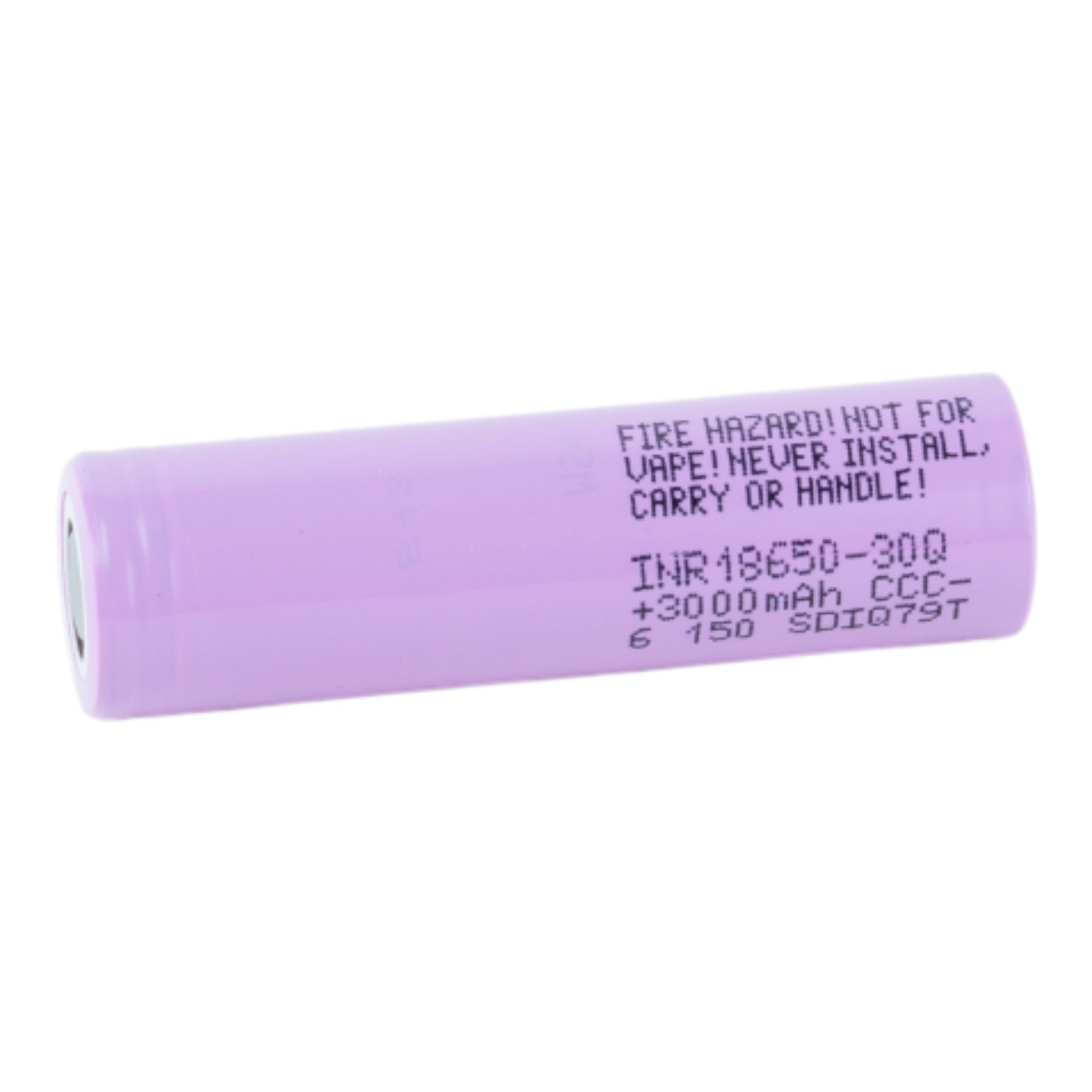 Samsung 30Q 18650 3000mAh 15A Battery Samsung 30Q 18650 3000mAh 15A Battery