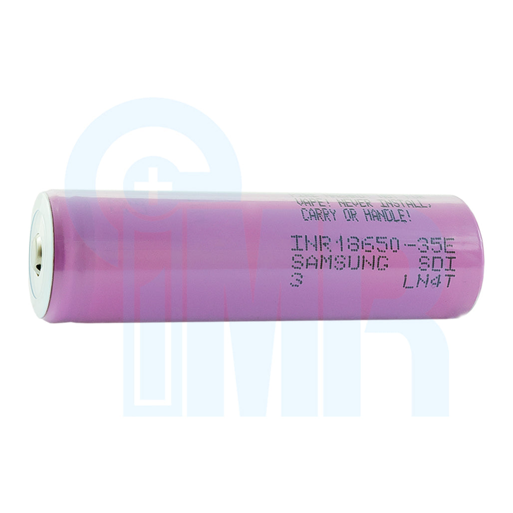 Samsung 35E 18650 3500mAh 8A Battery - Button Top