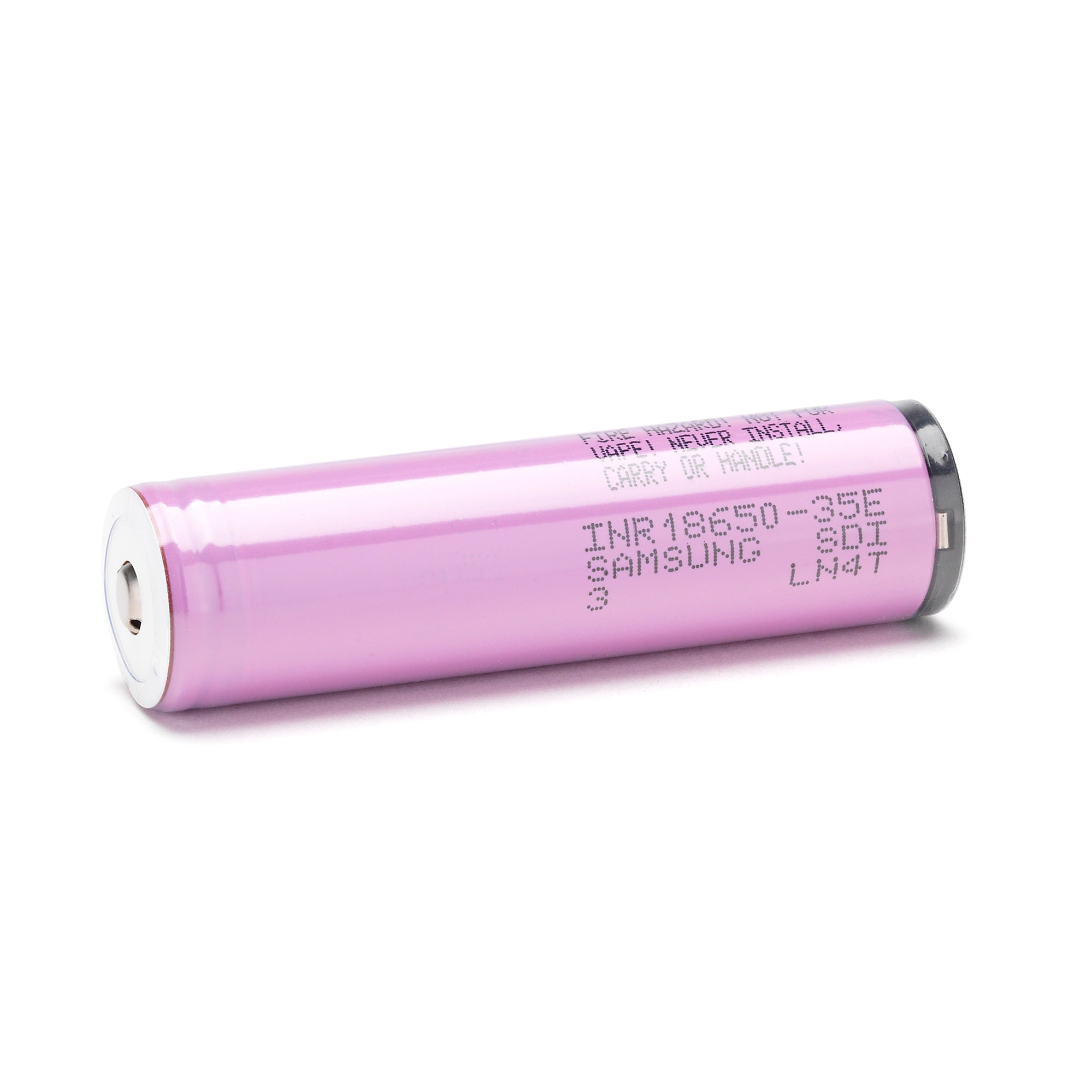 Samsung 35E 18650 3500mAh 8A Battery - Protected Button Top