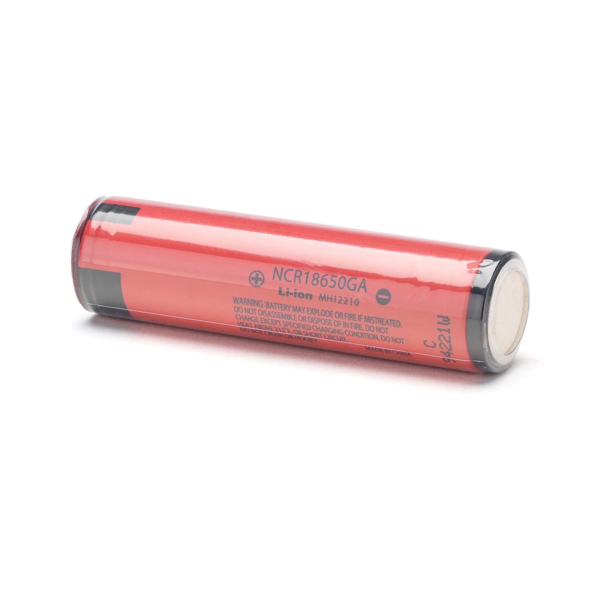 Panasonic | Sanyo NCR18650GA 3450mAh 10A Battery - Protected Button Top