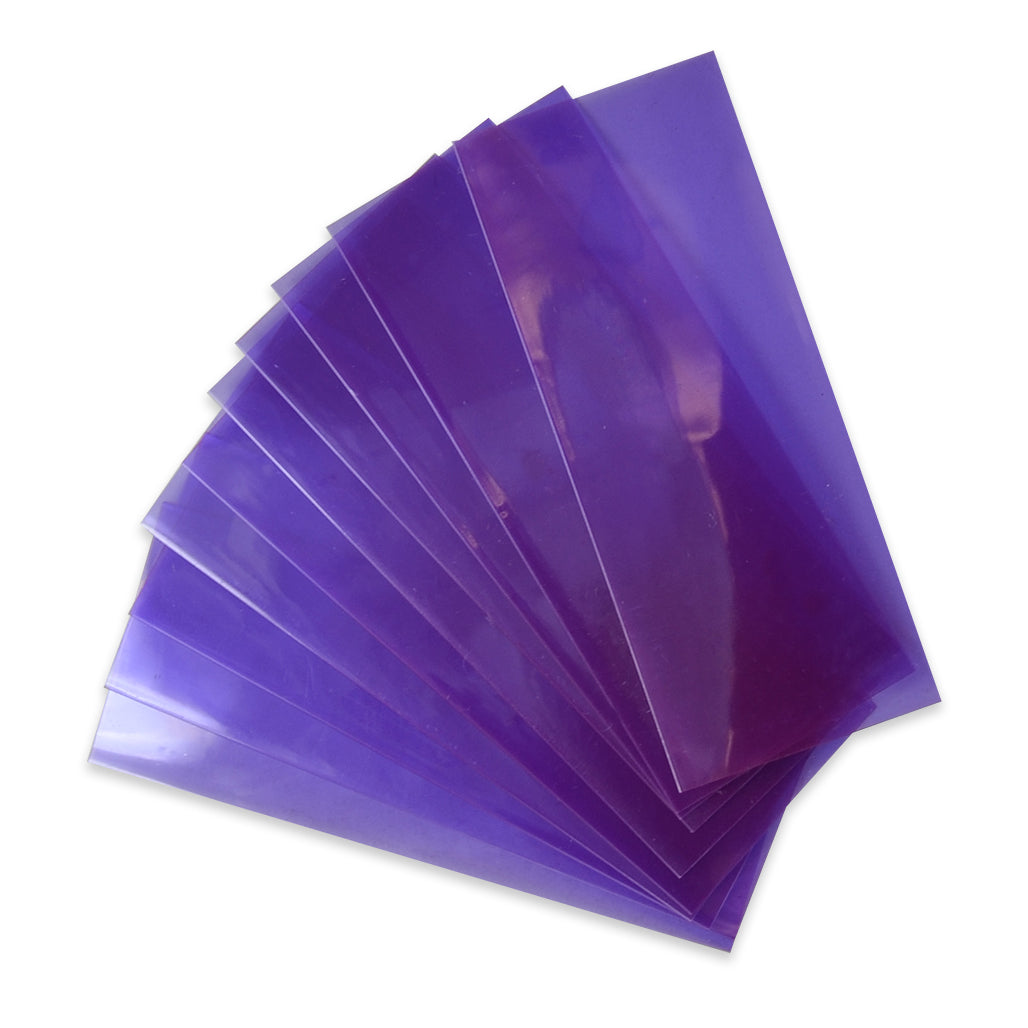 18650 Battery Wraps - 10pcs - Translucent Purple