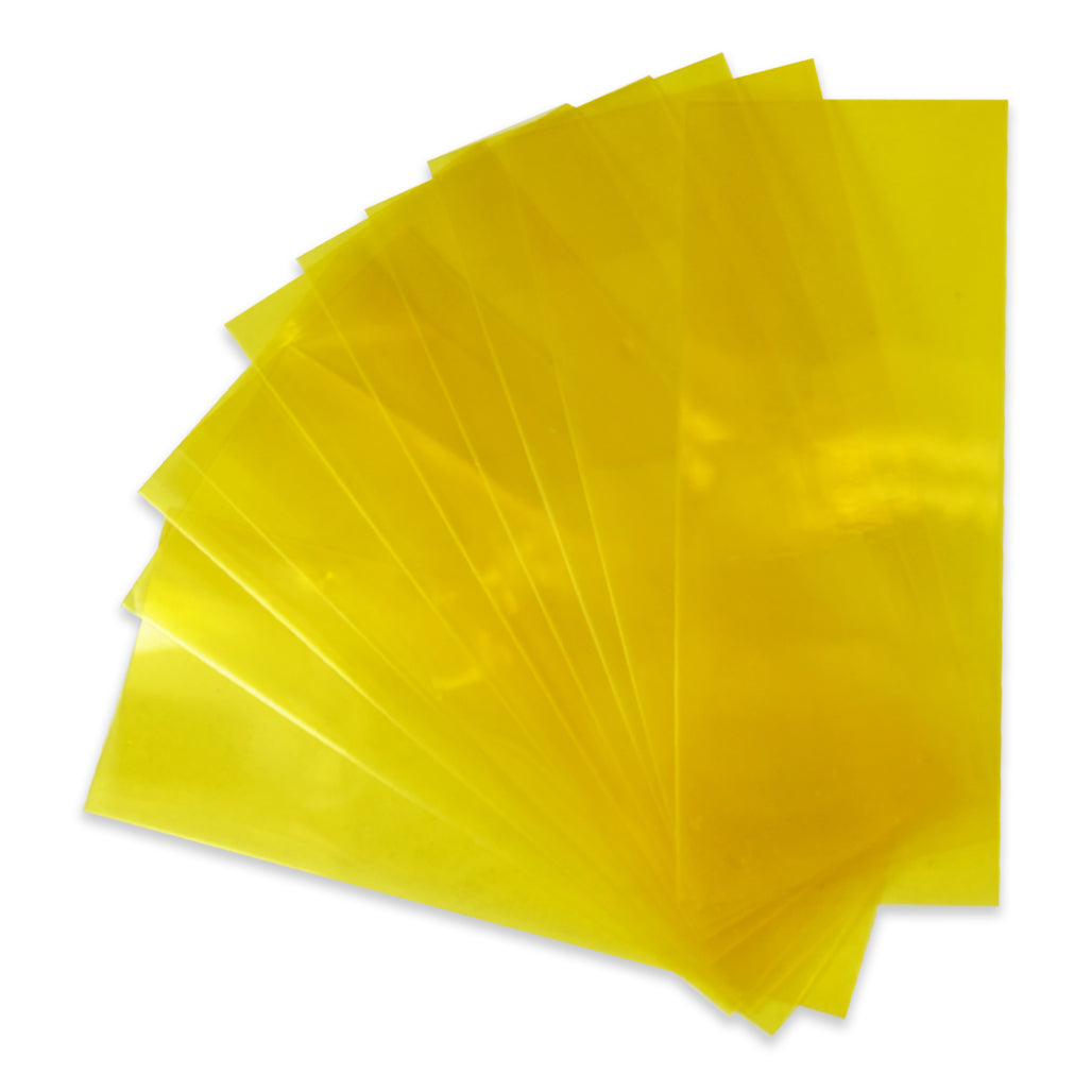 18650 Battery Wraps - 10pcs - Translucent Yellow