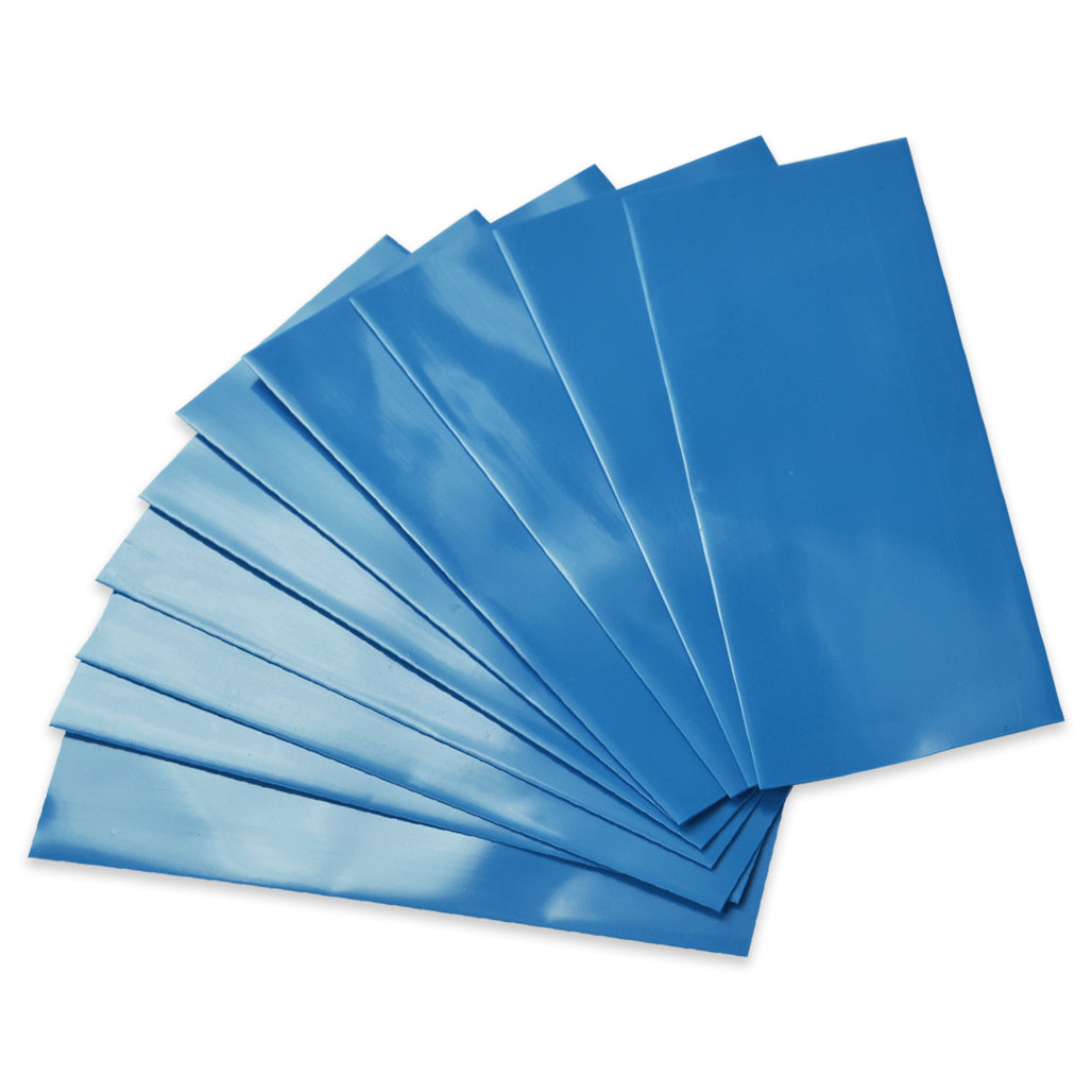 18650 Battery Wraps - 10pcs - Light Blue