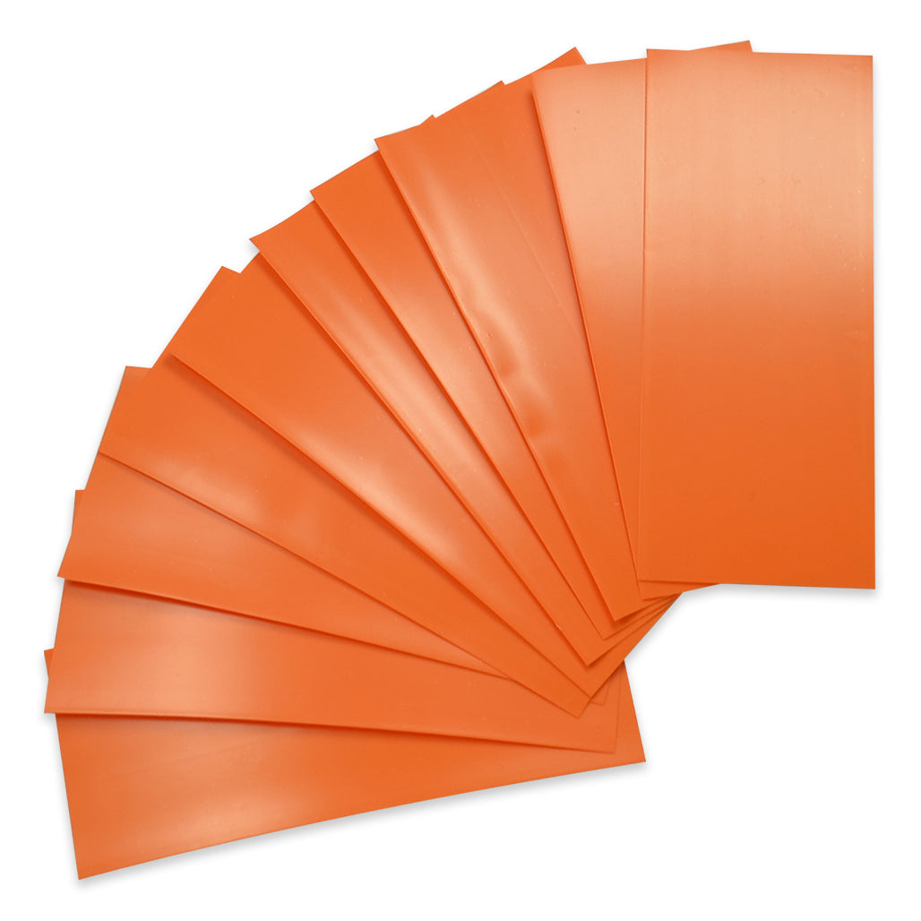 18650 Battery Wraps - 10pcs - Orange