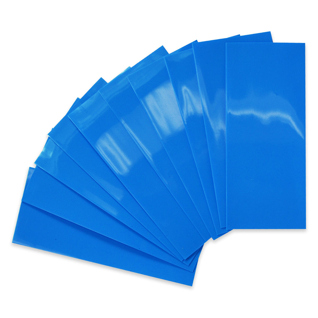 20700 Battery Wraps - 10pcs - Light Blue