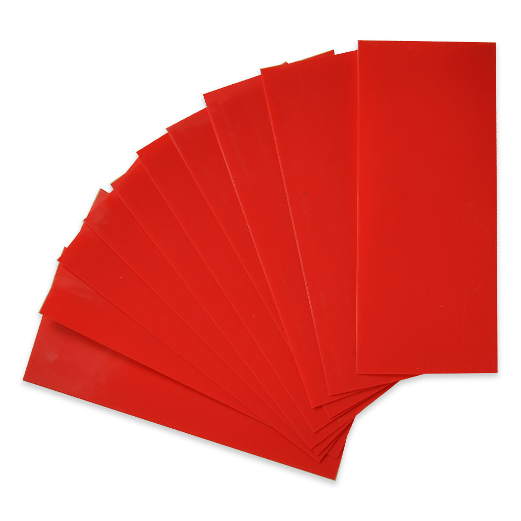 20700 Battery Wraps - 10pcs - Red