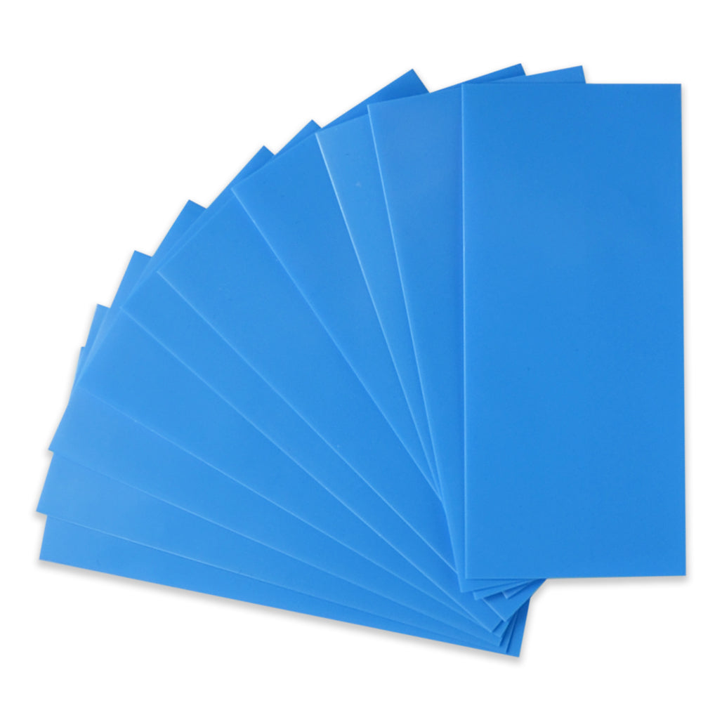 21700 Battery Wraps - 10pcs - Light Blue