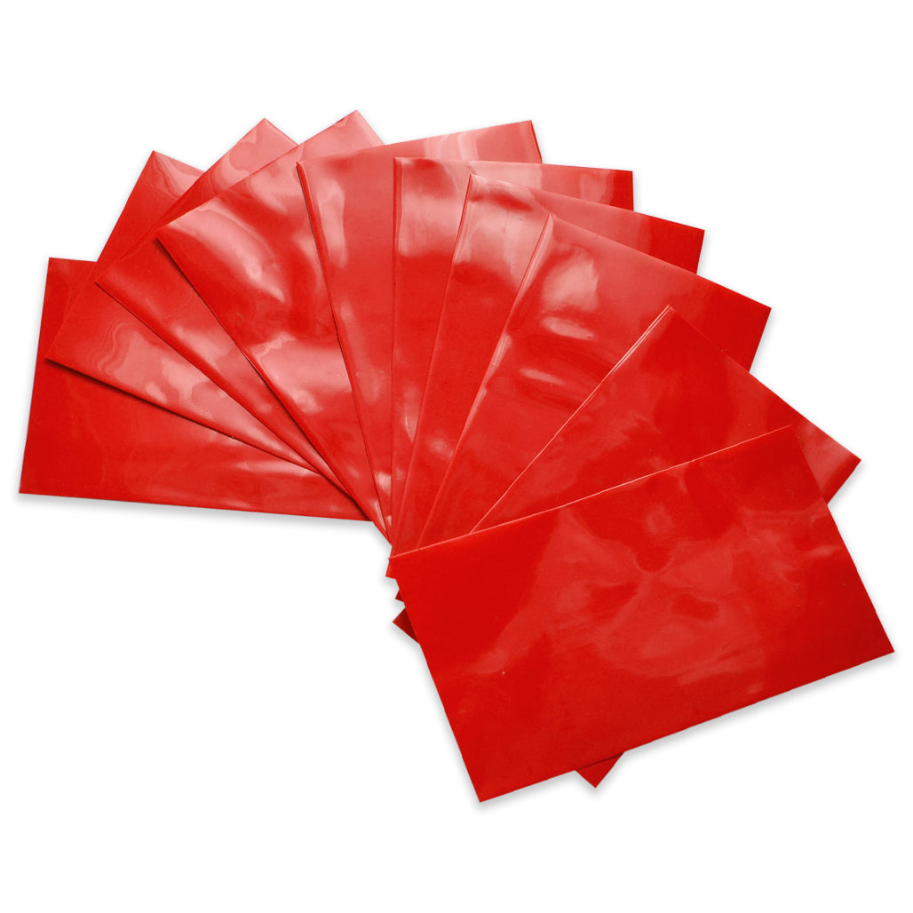 26650 Battery Wraps - 10pcs - Red