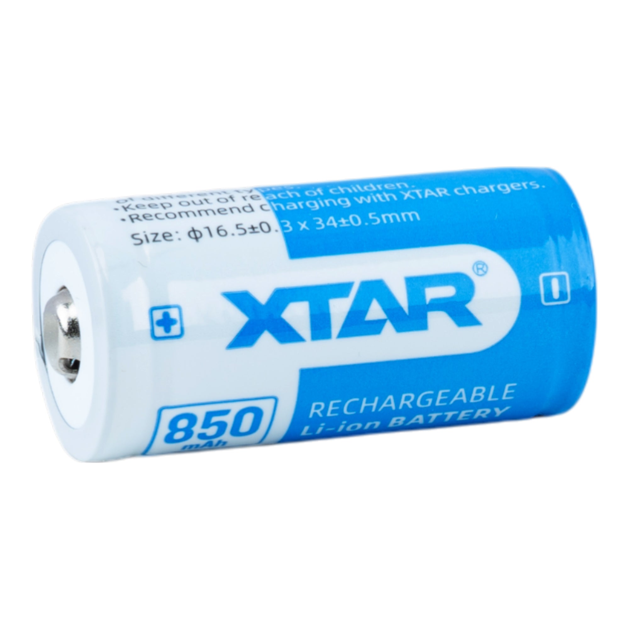 16340 Batteries | Lithium-Ion Rechargeable Cells