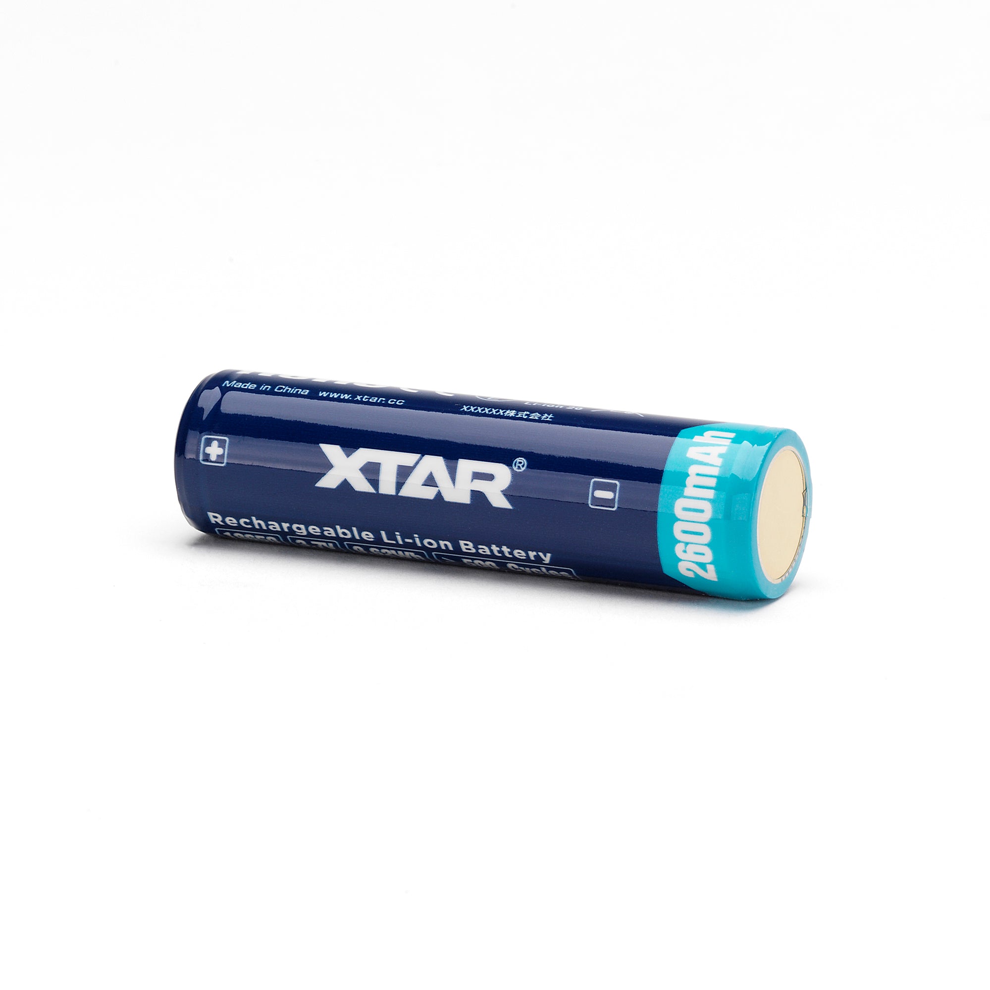 XTAR 18650 2600mAh 5A Battery - Protected Button Top