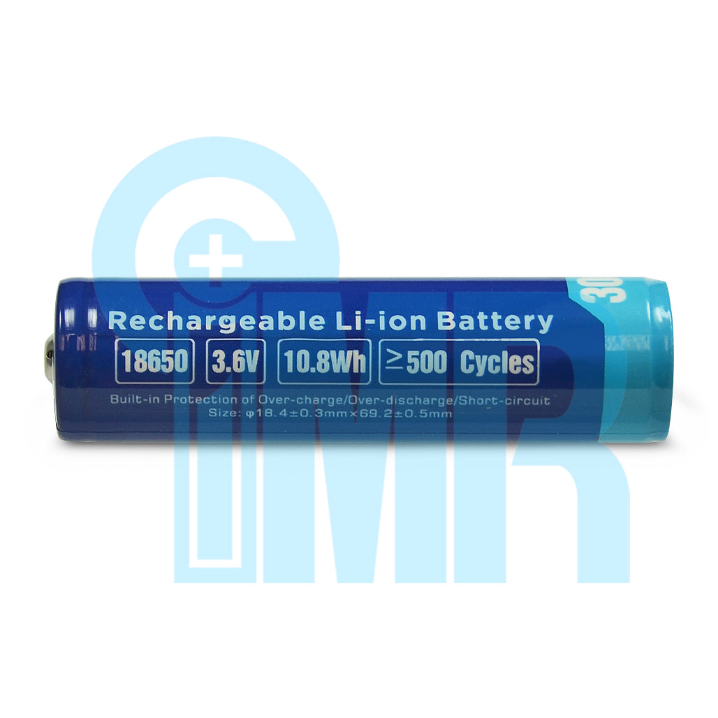 XTAR 18650 3000mAh 5A Battery - Protected Button Top