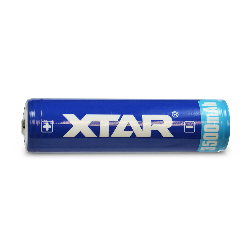 XTAR 18650 3500mAh 10A Battery - Protected Button Top