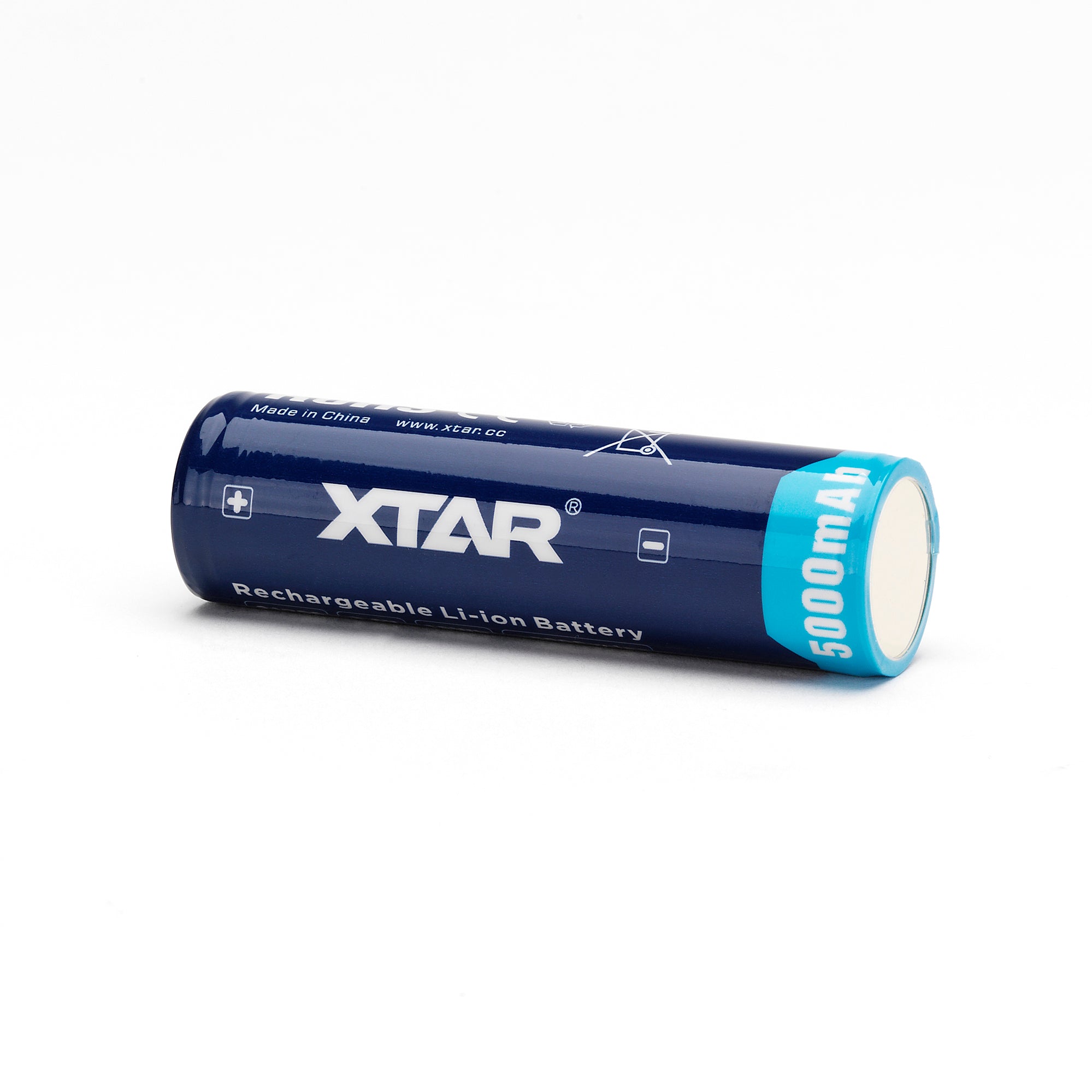 XTAR 21700 5000mAh 10A Battery - Protected Button Top