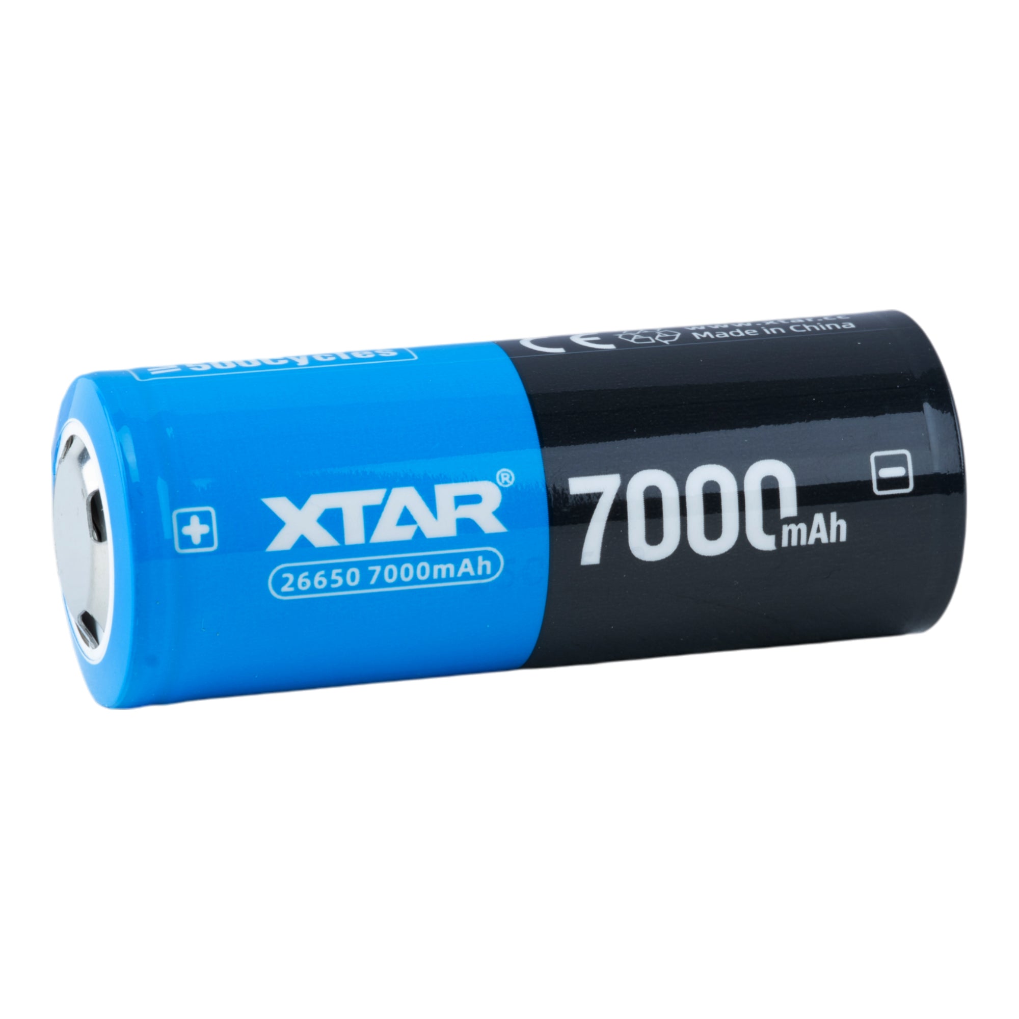 XTAR 26650 7000mAh Long-Lasting Protected Lithium Battery