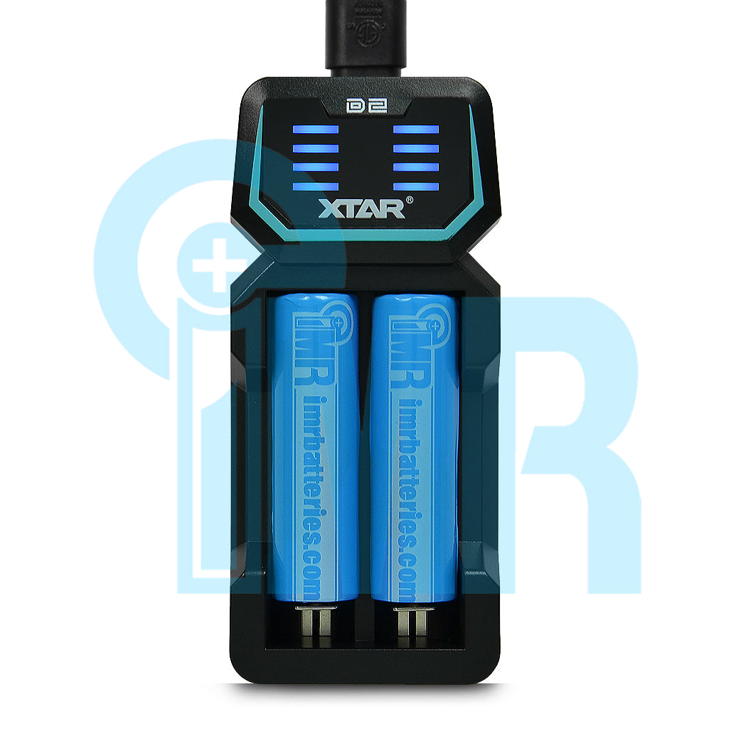 XTAR D2 2 Channel Digital Battery Charger