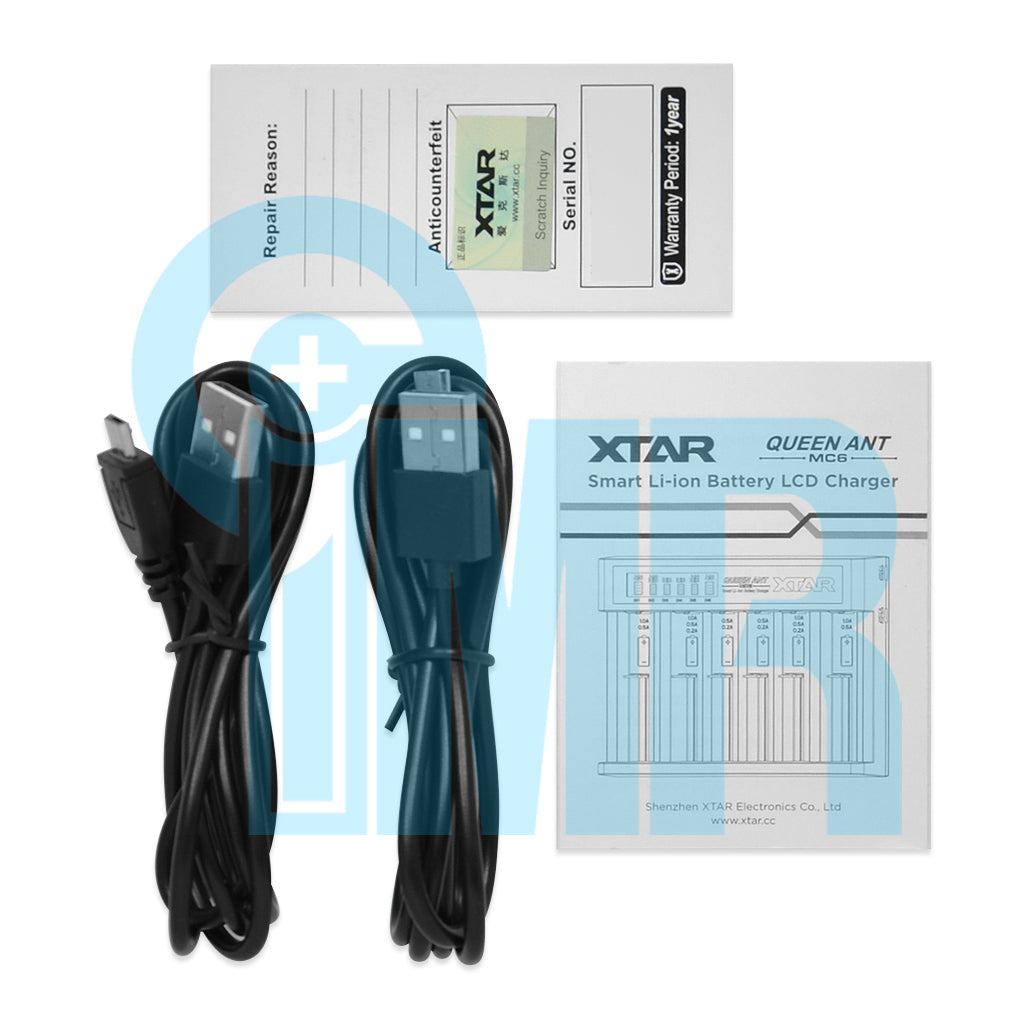 XTAR QUEEN ANT MC6 6 Channel Digital Battery Charger