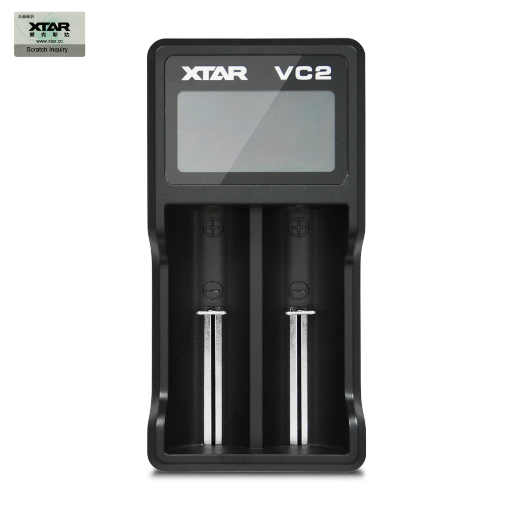 XTAR VC2 2 Channel Digital Battery Charger