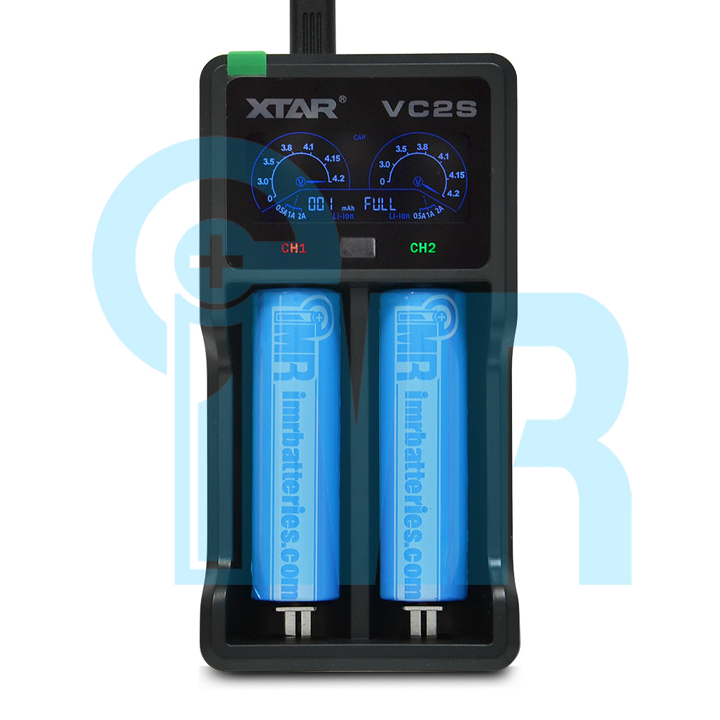 XTAR VC2S 2 Channel Digital Battery Charger