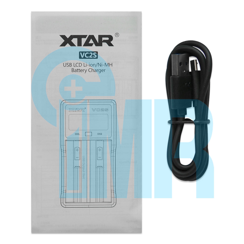 XTAR VC2S 2 Channel Digital Battery Charger